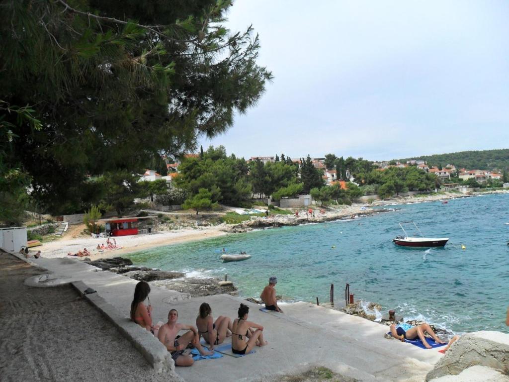 Apartment In Okrug Gornji With Seaview, Terrace, Air Condition, Wifi Trogir Exterior photo